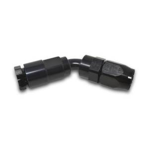Russell - Russell Performance 3/8in SAE Quick Disc Female to -6 Hose Black 45 Degree Hose End - 611213 - Image 4