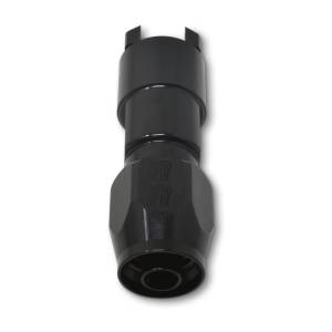 Russell - Russell Performance 5/16in SAE Quick Disc Female to -6 Hose Black Straight Degree Hose End - 611253 - Image 4