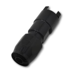 Russell - Russell Performance 5/16in SAE Quick Disc Female to -6 Hose Black Straight Degree Hose End - 611253 - Image 5