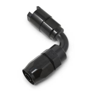 Russell - Russell Performance 5/16in SAE Quick Disc Female to -6 Hose Black 90 Degree Hose End - 611273 - Image 5
