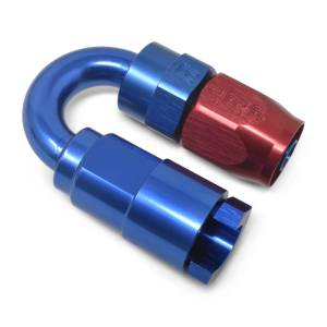 Russell - Russell Performance 5/16in SAE Quick Disc Female to -6 Hose Red/Blue 180 Degree Hose End - 611280 - Image 6