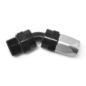 Russell - Russell Performance -10 AN Black Male SAE Port to -8 Hose 90 Degree (-10 Port 7/8in-14 Thread) - 612423 - Image 4