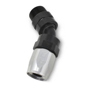 Russell - Russell Performance -10 AN Black Male SAE Port to -8 Hose 90 Degree (-10 Port 7/8in-14 Thread) - 612423 - Image 5