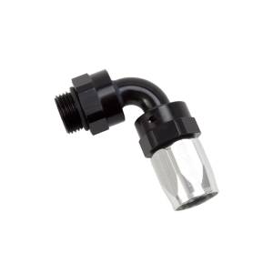 Russell - Russell Performance Hose End #8 Hose to #8 Radius Inlet Port 90 Deg Blk/Clr - 612473 - Image 1