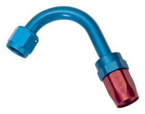 Russell - Russell Performance -12 AN Red/Blue 120 Degree Full Flow Swivel Hose End (With 1-1/4in Radius) - 613250 - Image 1