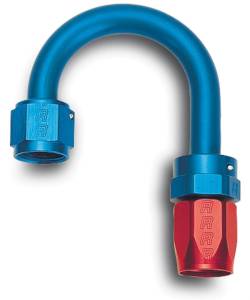 Russell - Russell Performance -8 AN Red/Blue 180 Degree Full Flow Swivel Hose End (With 1-1/4in Radius) - 613270 - Image 2