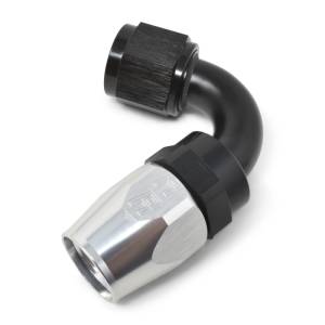 Russell - Russell Performance -6 AN Black/Silver 120 Degree Tight Radius Full Flow Swivel Hose End - 613403 - Image 5