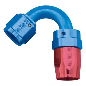 Russell - Russell Performance -8 AN Red/Blue 120 Degree Full Flow Swivel Hose End (With 3/4in Radius) - 613410 - Image 2