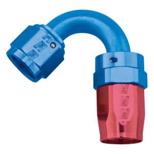 Russell - Russell Performance -10 AN Red/Blue 120 Degree Full Flow Swivel Hose End (With 15/16in Radius) - 613420 - Image 2