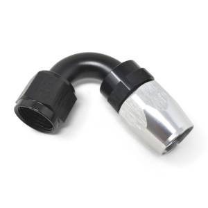 Russell - Russell Performance -10 AN Black/Silver 120 Degree Tight Radius Full Flow Swivel Hose End - 613423 - Image 4