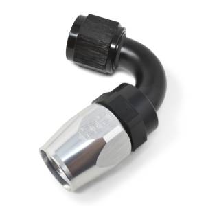 Russell - Russell Performance -10 AN Black/Silver 120 Degree Tight Radius Full Flow Swivel Hose End - 613423 - Image 5