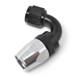 Russell - Russell Performance -12 AN Black/Silver 120 Degree Tight Radius Full Flow Swivel Hose End - 613433 - Image 5