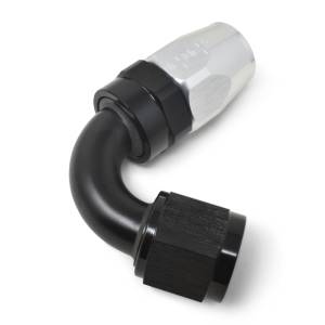 Russell - Russell Performance -12 AN Black/Silver 120 Degree Tight Radius Full Flow Swivel Hose End - 613433 - Image 6