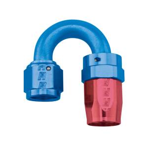 Russell - Russell Performance -6 AN Red/Blue 180 Degree Full Flow Swivel Hose End (With 9/16in Radius) - 613500 - Image 2