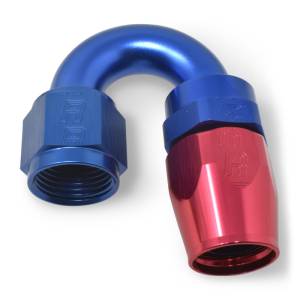 Russell - Russell Performance -6 AN Red/Blue 180 Degree Full Flow Swivel Hose End (With 9/16in Radius) - 613500 - Image 4
