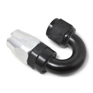 Russell - Russell Performance -6 AN Black/Silver 180 Degree Tight Radius Full Flow Swivel Hose End - 613503 - Image 5