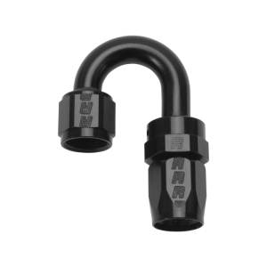 Russell - Russell Performance -6 AN Black 180 Degree Full Flow Swivel Hose End - 613505 - Image 2