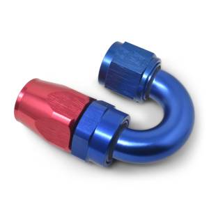 Russell - Russell Performance -8 AN Red/Blue 180 Degree Full Flow Swivel Hose End (With 3/4in Radius) - 613510 - Image 5