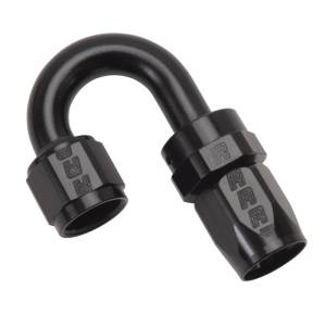 Russell - Russell Performance -8 AN Black 180 Degree Full Flow Swivel Hose End - 613515 - Image 4