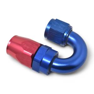 Russell - Russell Performance -10 AN Red/Blue 180 Degree Full Flow Swivel Hose End (With 15/16in Radius) - 613520 - Image 5