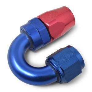 Russell - Russell Performance -10 AN Red/Blue 180 Degree Full Flow Swivel Hose End (With 15/16in Radius) - 613520 - Image 6