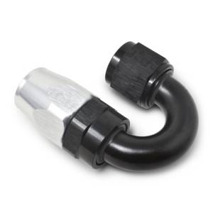 Russell - Russell Performance -10 AN Black/Silver 180 Degree Tight Radius Full Flow Swivel Hose End - 613523 - Image 5