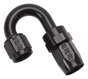 Russell - Russell Performance -10 AN Black 180 Degree Full Flow Swivel Hose End - 613525 - Image 1