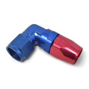 Russell - Russell Performance -12 AN Red/Blue 90 Degree Forged Aluminum Swivel Hose End - 613670 - Image 4