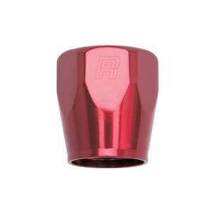 Russell - Russell Performance 2-Piece -6 AN Full Flow Swivel Hose End Sockets (Qty 2) - Polished and Red - 615520 - Image 2