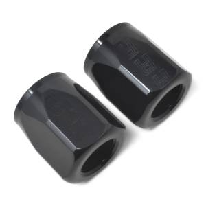 Russell - Russell Performance 2-Piece -6 AN Full Flow Swivel Hose End Sockets (Qty 2) - Polished and Black - 615523 - Image 5