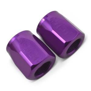 Russell - Russell Performance 2-Piece -8 AN Anodized Full Flow Swivel Hose End Sockets (Qty 2) - Purple - 615532 - Image 5