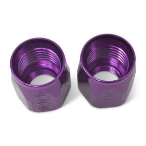 Russell - Russell Performance 2-Piece -8 AN Anodized Full Flow Swivel Hose End Sockets (Qty 2) - Purple - 615532 - Image 6