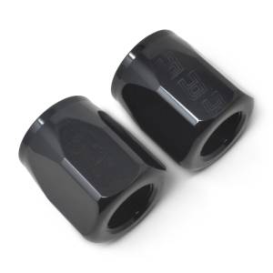 Russell - Russell Performance 2-Piece -8 AN Full Flow Swivel Hose End Sockets (Qty 2) - Polished and Black - 615533 - Image 5