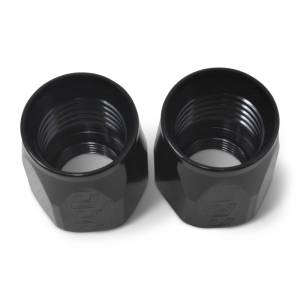Russell - Russell Performance 2-Piece -8 AN Full Flow Swivel Hose End Sockets (Qty 2) - Polished and Black - 615533 - Image 6