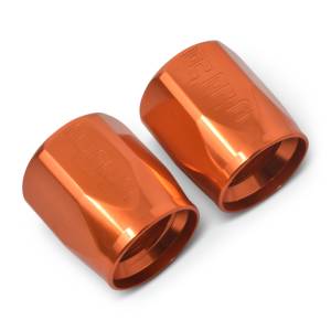 Russell - Russell Performance 2-Piece -8 AN Anodized Full Flow Swivel Hose End Sockets (Qty 2) - Orange - 615534 - Image 4