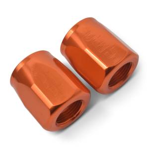 Russell - Russell Performance 2-Piece -8 AN Anodized Full Flow Swivel Hose End Sockets (Qty 2) - Orange - 615534 - Image 5