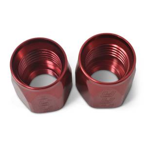 Russell - Russell Performance 2-Piece -10 AN Full Flow Swivel Hose End Sockets (Qty 2) - Polished and Red - 615540 - Image 6
