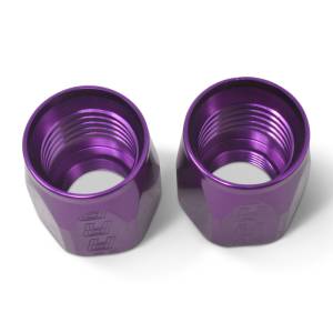 Russell - Russell Performance 2-Piece -10 AN Anodized Full Flow Swivel Hose End Sockets (Qty 2) - Purple - 615542 - Image 6