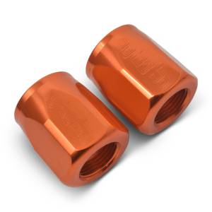 Russell - Russell Performance 2-Piece -10 AN Anodized Full Flow Swivel Hose End Sockets (Qty 2) - Orange - 615544 - Image 5