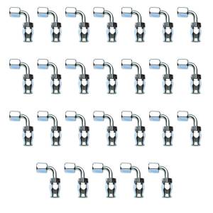 Russell - Russell Performance -6 AN Endura Pwerflex Power Steering 90 Degree Hose Ends(25 pcs.) - 620429 - Image 2