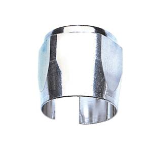 Russell - Russell Performance -6 AN Chrome Tube Seal Hose End For 5/16in Fuel Hose - 622260 - Image 1