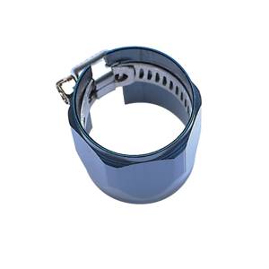 Russell - Russell Performance -4 AN Anodized Blue Tube Seal Hose End For 1/4in Vacuum Hose - 623250 - Image 4