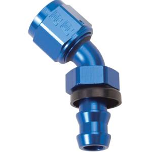 Russell - Russell Performance -4 AN Twist-Lok 45 Degree Hose End (Blue) - 624070 - Image 2