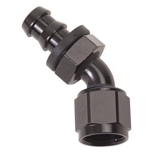 Russell - Russell Performance -4 AN Twist-Lok 45 Degree Hose End (Black) - 624073 - Image 2