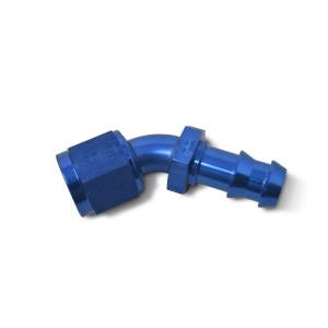 Russell - Russell Performance -6 AN Twist-Lok 45 Degree Hose End (Blue) - 624080 - Image 4