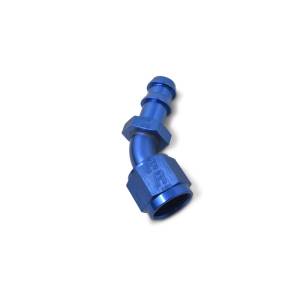 Russell - Russell Performance -6 AN Twist-Lok 45 Degree Hose End (Blue) - 624080 - Image 5