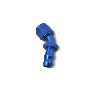 Russell - Russell Performance -8 AN Twist-Lok 45 Degree Hose End (Blue) - 624090 - Image 6