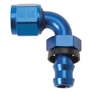 Russell - Russell Performance -8 AN Twist-Lok 90 Degree Hose End (Blue) - 624170 - Image 2