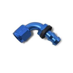 Russell - Russell Performance -8 AN Twist-Lok 90 Degree Hose End (Blue) - 624170 - Image 4