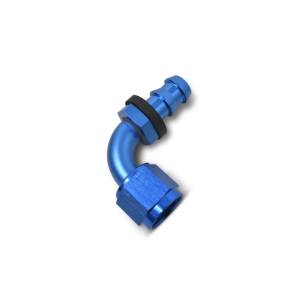 Russell - Russell Performance -8 AN Twist-Lok 90 Degree Hose End (Blue) - 624170 - Image 5